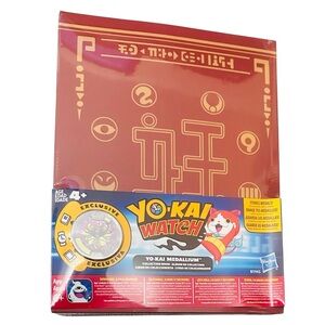 NEW! Anime Yo-Kai Watch Collection Album Book w/ Medallion Factory Sealed Hasbro